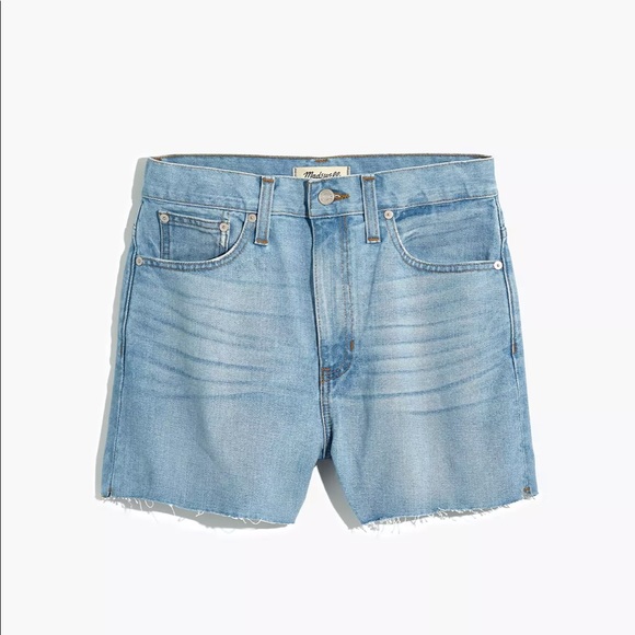 Madewell The Perfect Vintage Short in Bowman Wash - Picture 3 of 5
